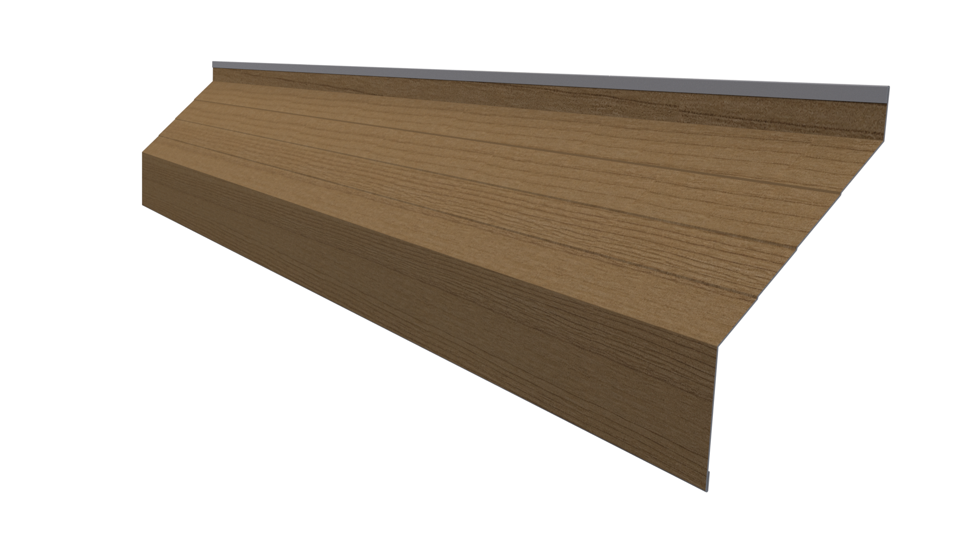 Ламель Юкка 110x0,45 мм, Орех 3D