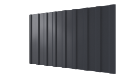 Профнастил С20R 1150/1100x0,5 мм, 7024 графитовый серый PUR Pruf