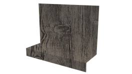 Примыкание боковое фальц 25x65x130 мм, Дуб Винтаж 3D