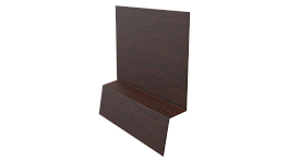 Планка стартовая фальц 135x30x55 мм, Antique wood