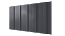 Профнастил К20 1195/1130x0,4 мм, 7011 железно-серый глянцевый