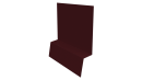 Планка стартовая фальц 135x30x55 мм, 3005 винно-красный глянцевый