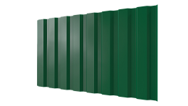 Профнастил С20A 1150/1100x0,3 мм, 6029 мятно-зеленый глянцевый