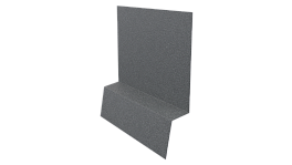 Планка стартовая фальц 135x30x55 мм, цинк
