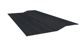 Планка крепёжная фальц 50x17x38 мм, Морион 3D