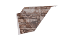Ламель Хоста 110x0,45 мм, Дикий камень
