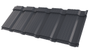 Металлочерепица Каскад 1195/1130x0,5 мм, 7024 графитовый серый PUR Pruf
