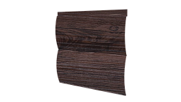 Блок хаус 383/355x0,45 мм, Морёный дуб 3D