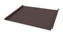 Фальцевая кровля 562/550x0,5 мм, 8017 шоколадно-коричневый матовый