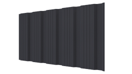 Профнастил К20 1195/1130x0,5 мм, 7024 графитовый серый стальной бархат