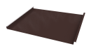 Фальцевая кровля 562/550x0,5 мм, 8017 шоколадно-коричневый PUR Pruf