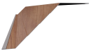 Ламель Юкка 110x0,45 мм, Золотой орех 3D