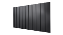 Профнастил С8 1200/1150x0,45 мм, 9005 черный янтарь глянцевый