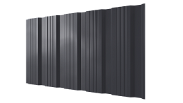 Профнастил К20 1195/1130x0,5 мм, 7024 графитовый серый глянцевый