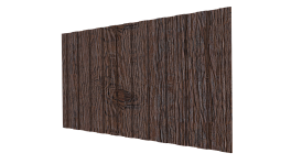 Профнастил С8 1200/1150x0,45 мм, Морёный дуб 3D