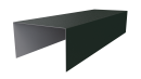 Крышка 40x65x40 мм, 6009 пихтовый зеленый матовый