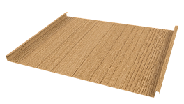 Фальцевая кровля 562/550x0,45 мм, Орех 3D