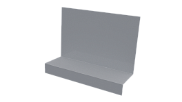 Примыкание боковое фальц 25x65x130 мм, 7040 серое окно глянцевый