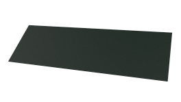 Планка завершающая 65x2000 мм, 6009 пихтовый зеленый матовый