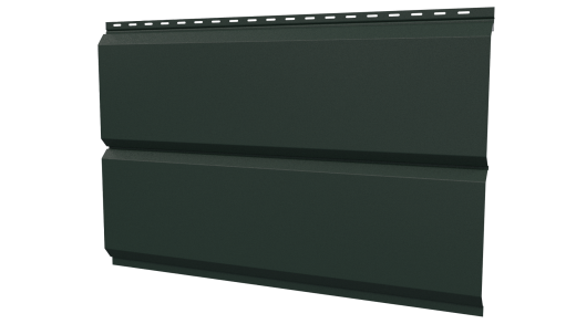 Л-брус 264/240x0,5 мм, 6009 пихтовый зеленый матовый