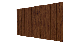 Профнастил С8 1200/1150x0,45 мм, Золотой орех 3D