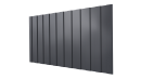 Профнастил С8 1200/1150x0,4 мм эконом, 7024 графитовый серый глянцевый