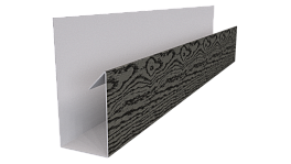 Планка П-образная Блок-хаус 30x30x2000 мм, Дуб Винтаж 3D