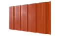Профнастил К20 1195/1130x0,45 мм, 2004 оранжевый глянцевый