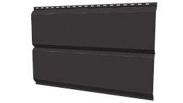 Л-брус 264/240x0,45 мм, 8019 серо-коричневый глянцевый