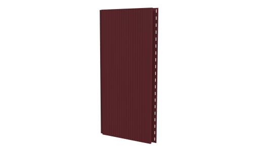 Лайн Про Гофр 200/176x0,5 мм, 3005 винно-красный матовый
