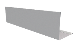Планка завершающая 10x50x50x10 мм, 9003 сигнальный белый глянцевый