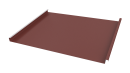 Фальцевая кровля 562/550x0,45 мм, 3009 оксид красный матовый