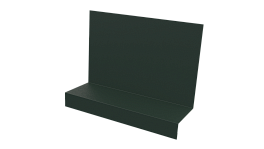 Примыкание боковое фальц 25x65x130 мм, 6009 пихтовый зеленый матовый