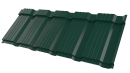 Металлочерепица Каскад 1195/1130x0,5 мм, 6005 зеленый мох глянцевый