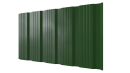 Профнастил К20 1195/1130x0,4 мм, 6002 лиственно-зеленый глянцевый