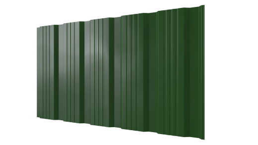 Профнастил К20 1195/1130x0,4 мм, 6002 лиственно-зеленый глянцевый