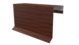 Планка торцевая фальц 65x97 мм, Дуб Кельтик 3D