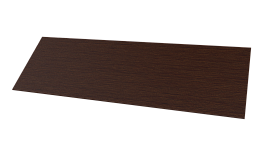 Планка завершающая 65x2000 мм, Золотистый дуб 3D