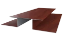 Планка стыковочная сложная Блок-хаус 110x2000 мм, Antique wood