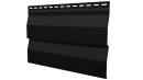 Корабельная доска 267/236x0,5 мм, 9005 черный янтарь матовый