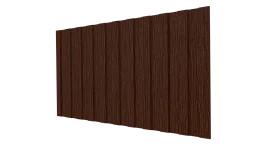Профнастил С8 1200/1150x0,45 мм, Золотистый дуб 3D