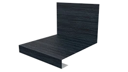 Планка примыкания нижняя к трубе фальц 140x200 мм, Морион 3D
