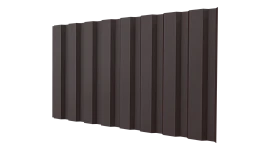 Профнастил С20A 1150/1100x0,45 мм, 8017 шоколадно-коричневый матовый
