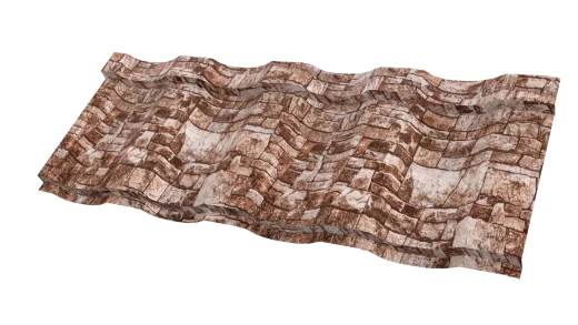 Профиль Орион 30 1200/1150x0,45 мм, Дикий камень