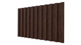 Профнастил С21 1051/1000x0,45 мм, Античный дуб 3D