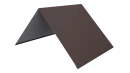 Конёк простой 190x190x2000 мм, 8017 шоколадно-коричневый матовый