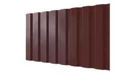 Профнастил С20A 1150/1100x0,5 мм, 3009 оксид красный глянцевый