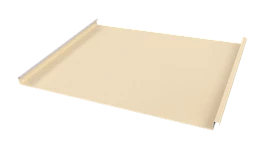 Фальцевая кровля 562/550x0,5 мм, 1015 св. слоновая кость глянцевый