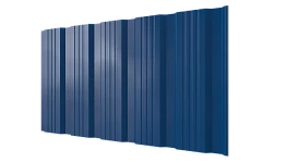 Профнастил К20 1195/1130x0,5 мм, 5005 сигнальный синий глянцевый