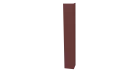 Планка угла наружного 50x50x2000 мм, 3009 оксид красный матовый